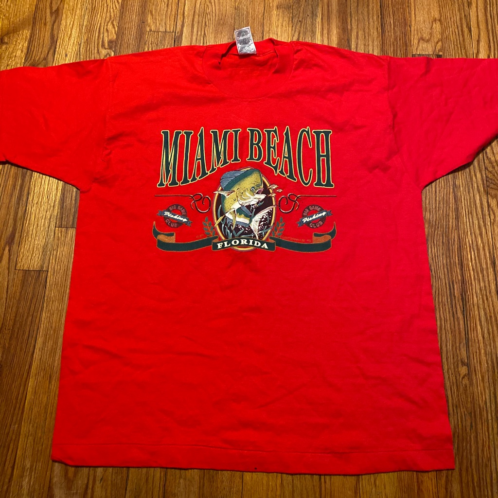 Vintage Miami Beach Shirt 1996